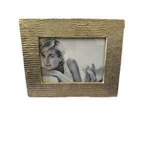 Beatriz Ball Sierra Python 5x7 Gold Frame Artisan Made 7657